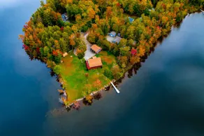 Lakefront Log Cabin on Pleasant Lake - Image 2