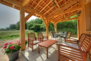 La Truite, 2 Bedroomed Chalet with exclusive use of swimming pool, Dordogne - Image 2