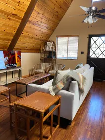 Cozy MCM A-Frame Cabin - Image 5