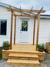 Hot tub at Chuchi’s cottage I in Shediac Bridge. - Image 3