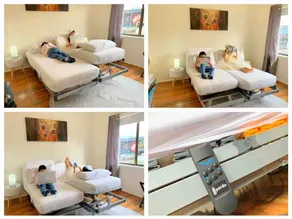 ☆75 inch TV,Netflix☆Electric Bed, WiFi, AC☆Parking - Image 4