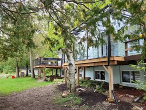 winter river retreat with hot tub and sauna - Image 2
