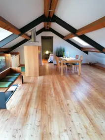 Arona01 Modern attic third floor with stairs - Image 2