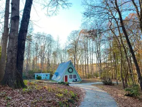 AFrame Getaway w/ Hot Tub & Fire Pit - Image 3