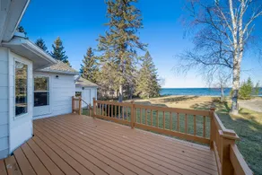 Private Mackinaw City Beach Cottage ~ Bridge view - Image 5