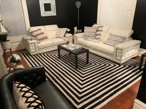 Romantic Black & White Apartment, 1 bedroom - Image 4