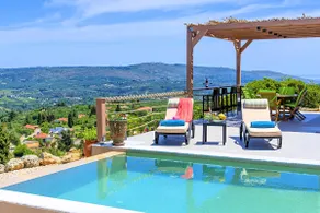 Maison de vacances entièrement équipée avec barbecue, piscine privée et jardin | Vue nature - Image 5