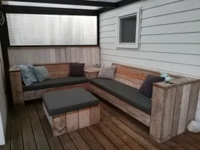 Luxury Chalet with spacious canopy and Lounge seating. - Image 3