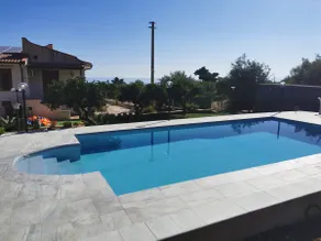 Panorama villa med udsigt over havet kun få skridt fra stranden nær Cefalù og Palermo - Image 3