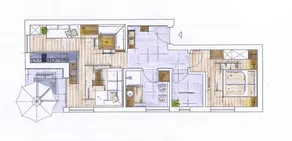 Deluxe apartment with private sauna - Image 3