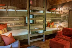 The Fishing Creek Cabin at Four Fillies Lodge w/ Hot Tub - Image 3