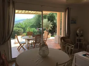 View of Calvi Bay with Terrace and Garden - Image 3