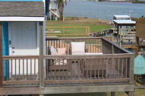 Fishing cottage night lights ON ICW Sargent Beach - Image 3