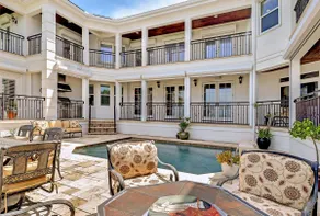 Private beachfront estate with pool. - Image 4