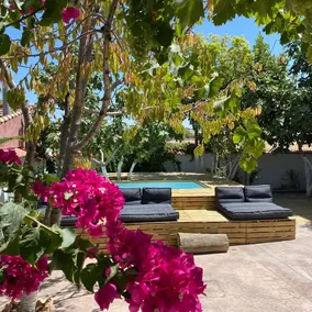 Indigo blue EL PATIO. Country house in Alameda - Image 3