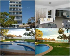 A beautiful apartment with a pool and ocean views - Image 5