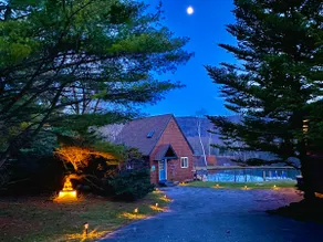 Home with a spring-fed pond and mountain view. - Image 2