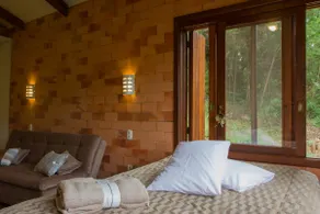 cozy garden of pine trees - Image 4