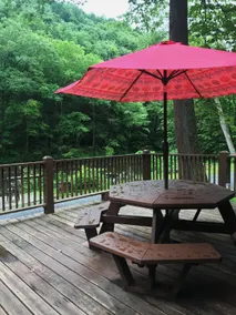 Cabin Getaway! Relax By the Fire! River front! - Image 3