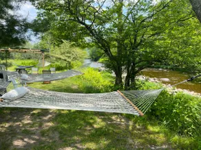 Home w/ Private Riverfront Trails Near Okemo - Image 2