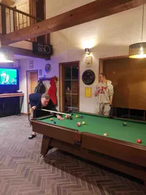 Veski sauna house with outdoor hot tub and billiard table - Image 5