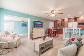 Golf Cart to Beach! Charming Home w/ Patio - Image 2