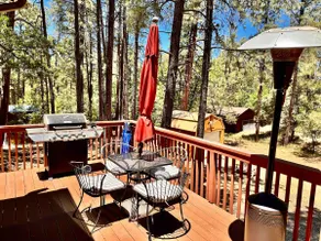 Lazy Bear Cabin BBQ FirePit Goldwater Lake - Image 4