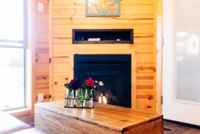 Pondside Cabin · Private Hot Tub & Fireplace - Image 3