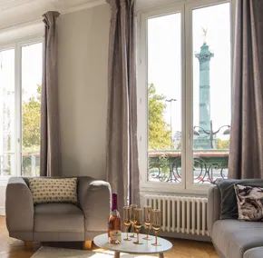 ❤️❤️Paris Center Bastille Magnificient view Flat 3 rooms 2 bedrooms - Image 5
