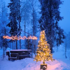 Aurora Ounas cottage 2 by river - Image 4
