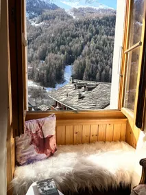 Evolène, large sunny studio, beautiful view - Image 2