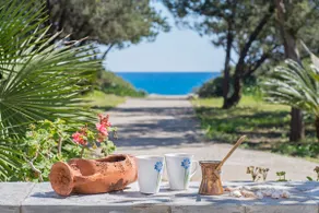 Exquis Rhodes Beachfront Villa avec jardin - Image 5
