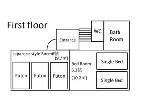 Enoshima Island House with Free Parking for up to 10 people. Spend a relaxing time with family and friends. - Image 2