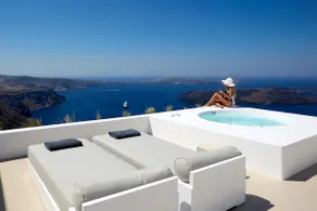 Olia Dome, 2 bedrooms, 2 jacuzzis and volcano view - Image 2