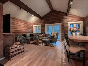 Geiranger city center; Timber house with panoramic views. - Image 5
