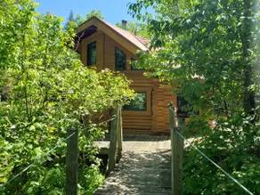 Off Grid, Rustic Log Cabin, Sauna and stream - Image 2