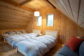 Rent an entire log house on the Iizuna Highlands. Amane Guest House - Image 4
