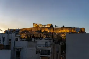 Sunny attic ,spectacular Acropolis view - Image 4
