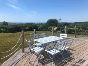 Sunny house with large garden, trampoline, seaview - Image 2