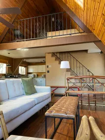 Cozy MCM A-Frame Cabin - Image 3