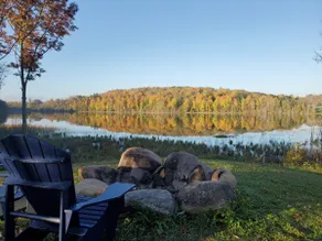 Beautiful, Off-Grid, Water Front Cabin Nestled in Nature in Hastings, Ontario - Image 4
