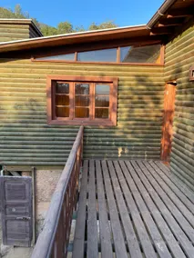 Cabin with beautiful gazebo, garden and swimming pool. - Image 2