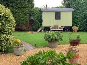 The Woodland Hut with Hot Tub Availability - Image 2