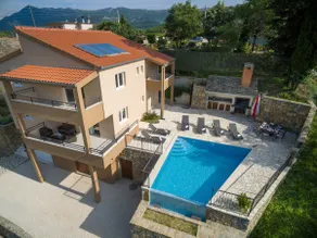 Lux villa,  heated infinity salt water pool, sauna, whirpool, close to the sea. - Image 4