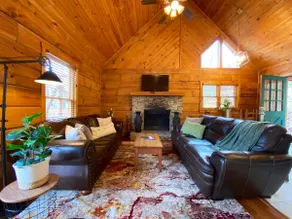Private log cabin 4 mi to everywhere! #fireplace - Image 2