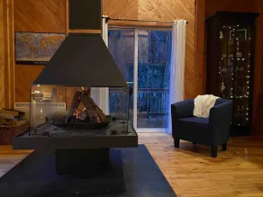 Cottage by River Falls with Hot Tub & Sauna - Image 5