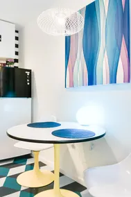 Mod Pop-Art Pad in Silver Lake, Balcony with Park View - Image 5