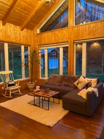 Cottage by River Falls with Hot Tub & Sauna - Image 2