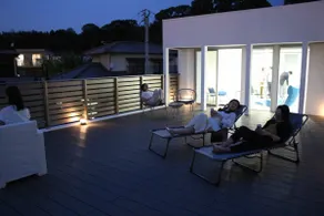 Airport terrace 1 building 2nd floor rental Villa Large balcony, sauna, parking lot, pets, indoor BBQ - Image 2