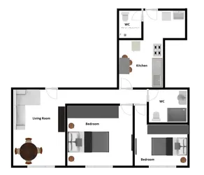Amazing 2 Bdr - 2 steps from Subway of Botafogo - Image 2